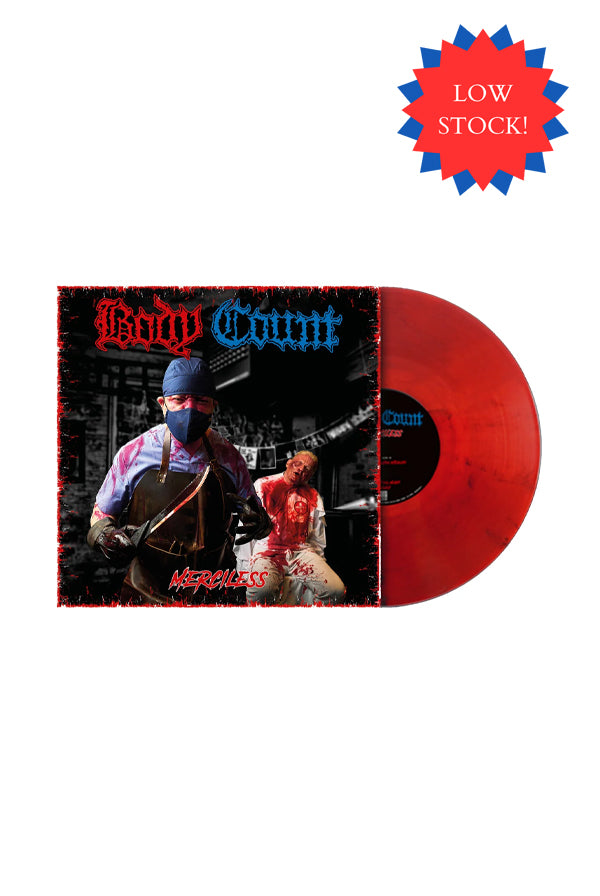 Merciless Psychopath Red LP - Limited Edition SIGNED