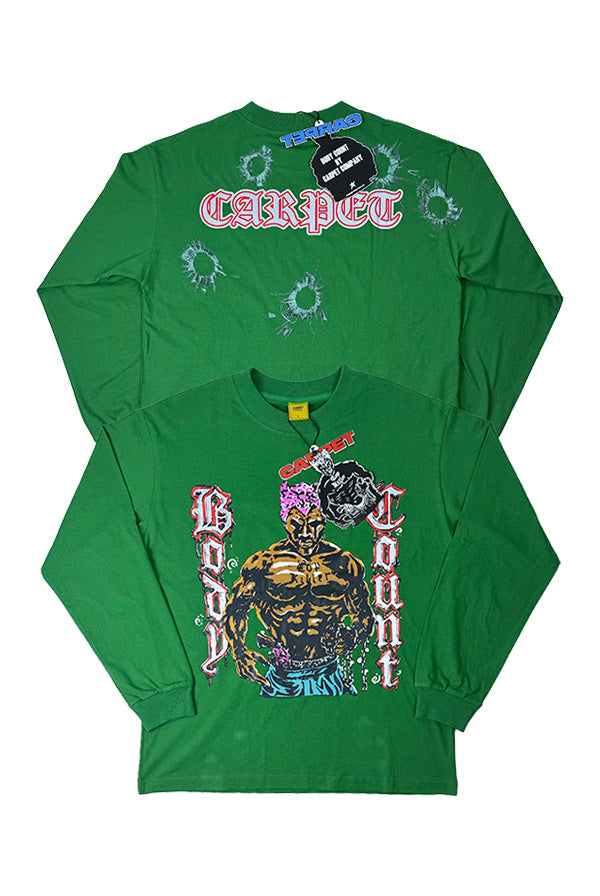 BC x Carpet Green Longsleeve Tee