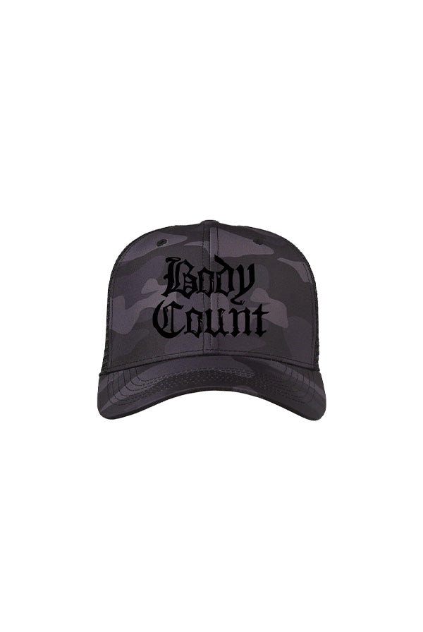 Grey Camo Trucker Hat | Pre-Sale