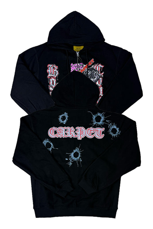 BC x Carpet Zip Up Hoodie